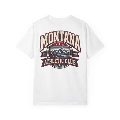 Montana Athletic Club Unisex Comfort Color 1717 Streetwear Graphic Tee