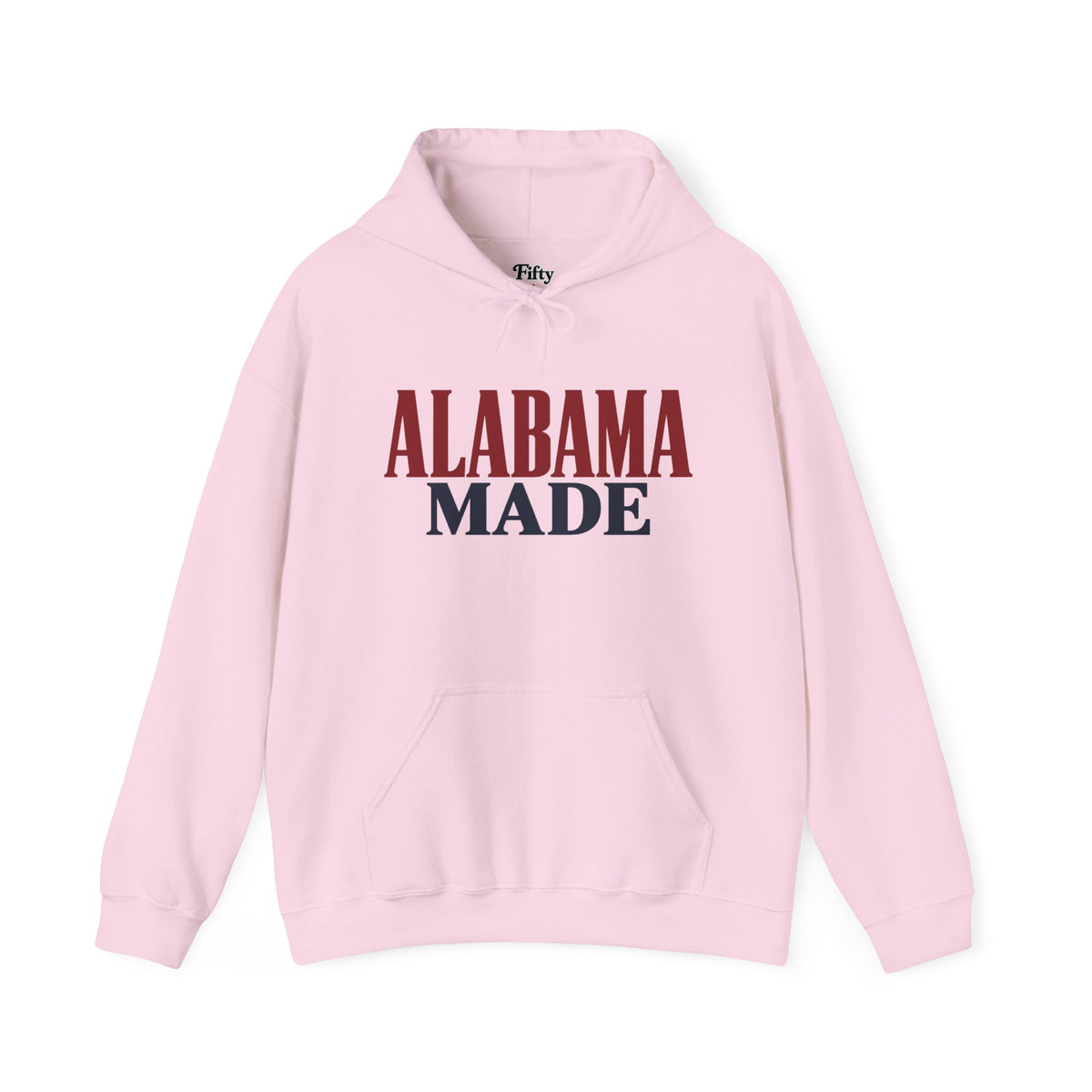 Alabama Made Unisex Hoodie State Name Graphic