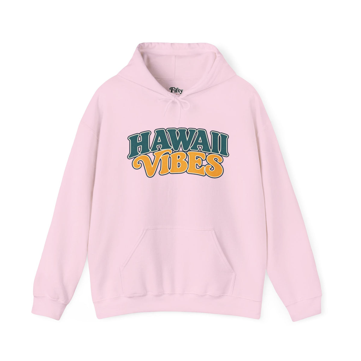 Hawaii Vibes Unisex Hoodie State Name Graphic