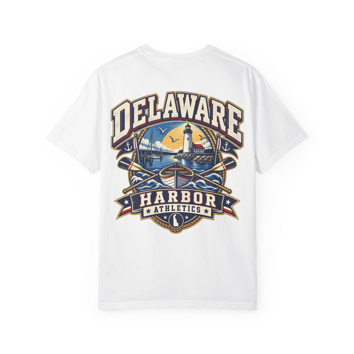 Delaware Harbor Athletics  Unisex Comfort Color 1717 Streetwear Graphic Tee