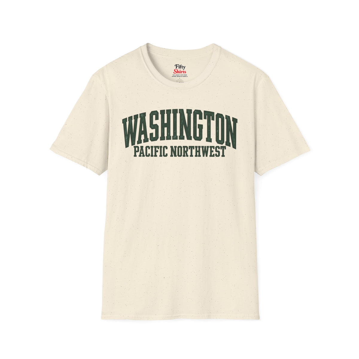 Washington Pacific Northwest Unisex Softstyle T Shirt State Name Graphic Tee
