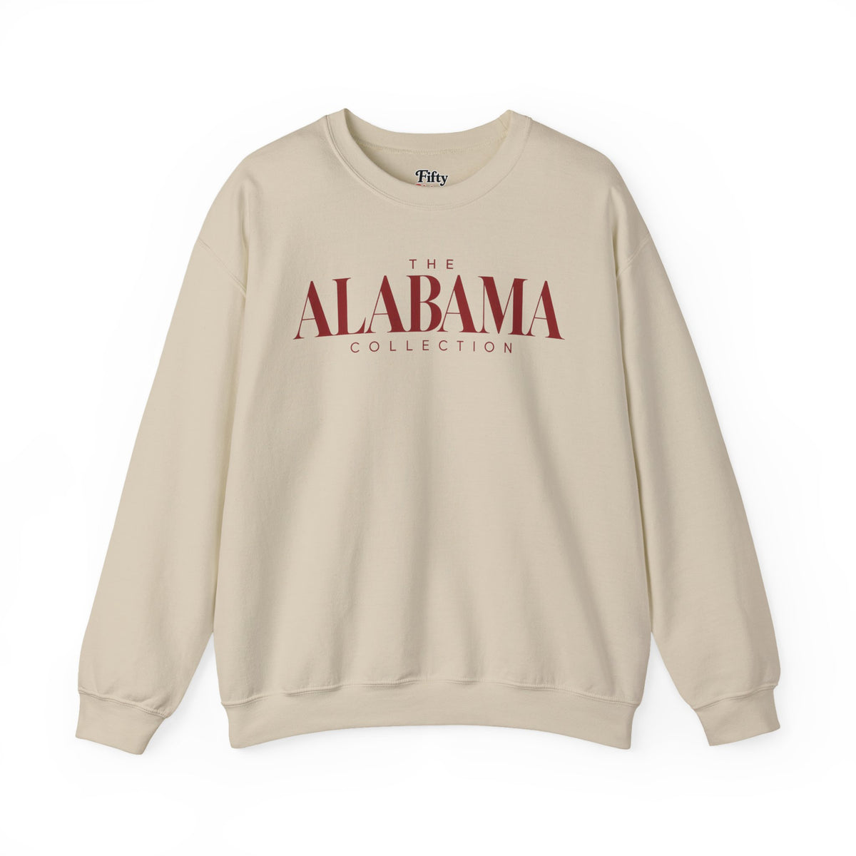 The Alabama Collection Unisex Crewneck Sweatshirt State Name Graphic