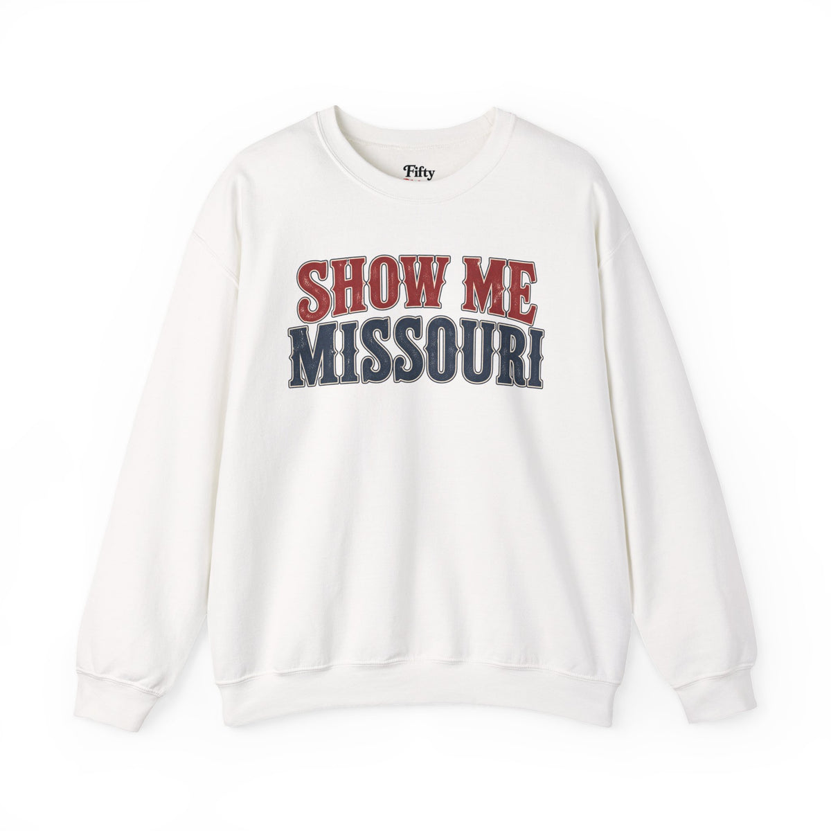 Show Me Missouri Unisex Crewneck Sweatshirt State Name Graphic