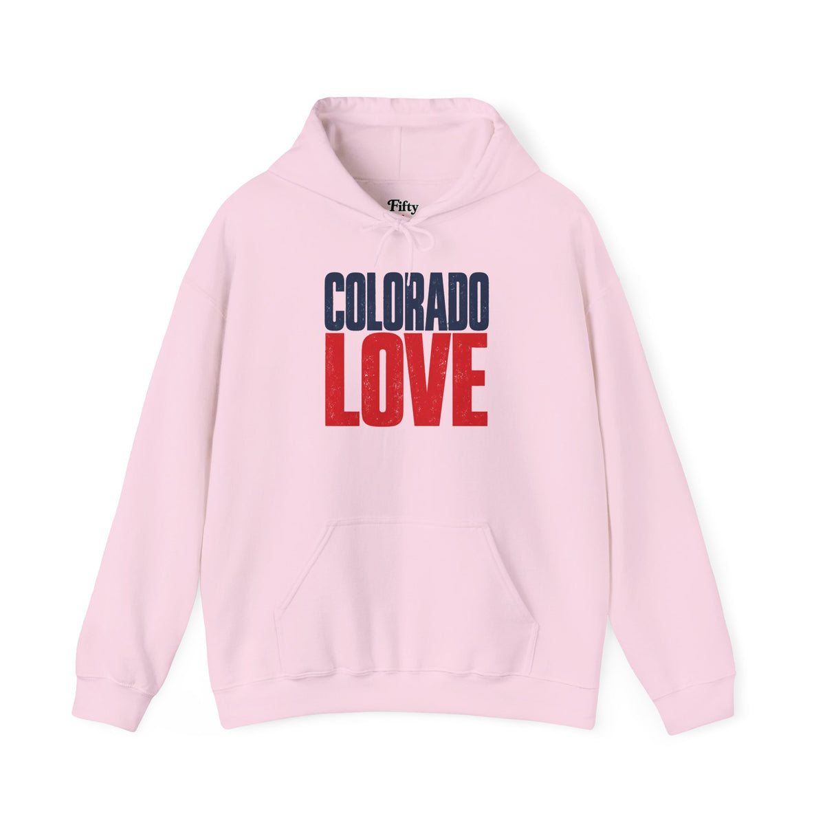 Colorado Love Unisex Hoodie State Name Graphic