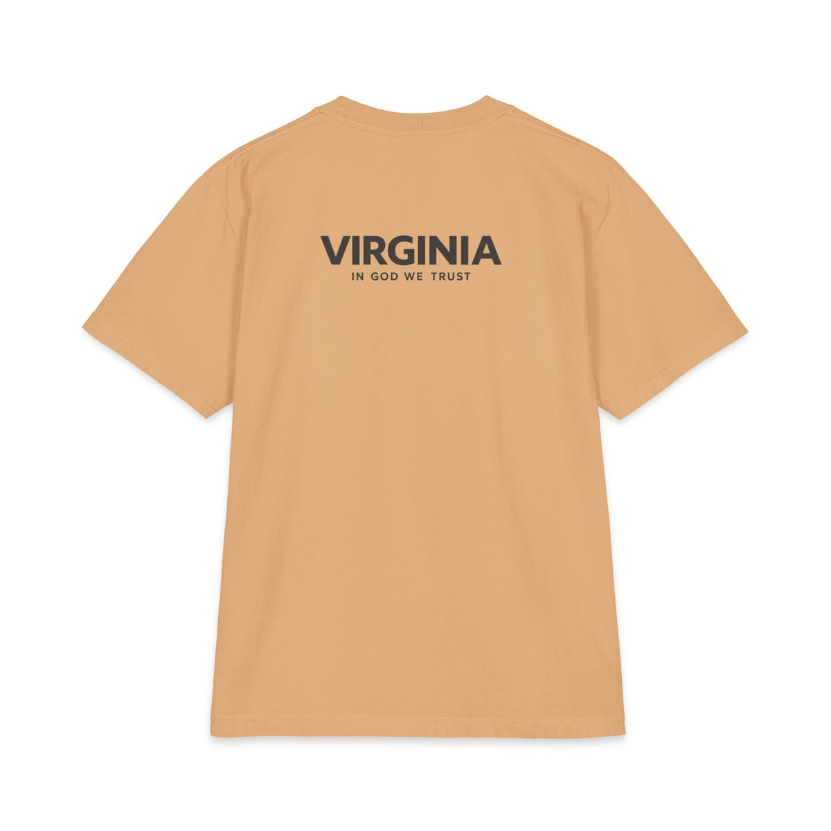 Virginia All State In God We Trust Unisex Max Heavyweight Short Sleeve