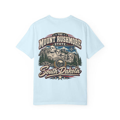 South Dakota Mount Rushmore State Unisex Comfort Color 1717 Streetwear Graphic Tee