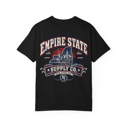 New York Empire State Supply Co. Unisex Comfort Color 1717 Streetwear Graphic Tee