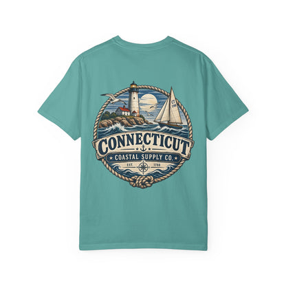 Connecticut Coastal Supply Co  Unisex Comfort Color 1717 Streetwear Graphic Tee