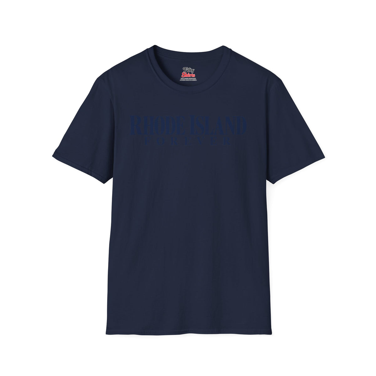 Rhode Island Forever Unisex Softstyle T Shirt State Name Graphic Tee