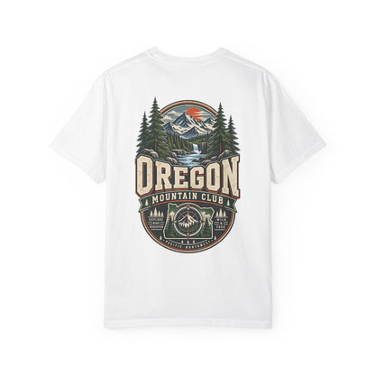 Oregon Mountain Club Unisex Comfort Color 1717 Streetwear Graphic Tee