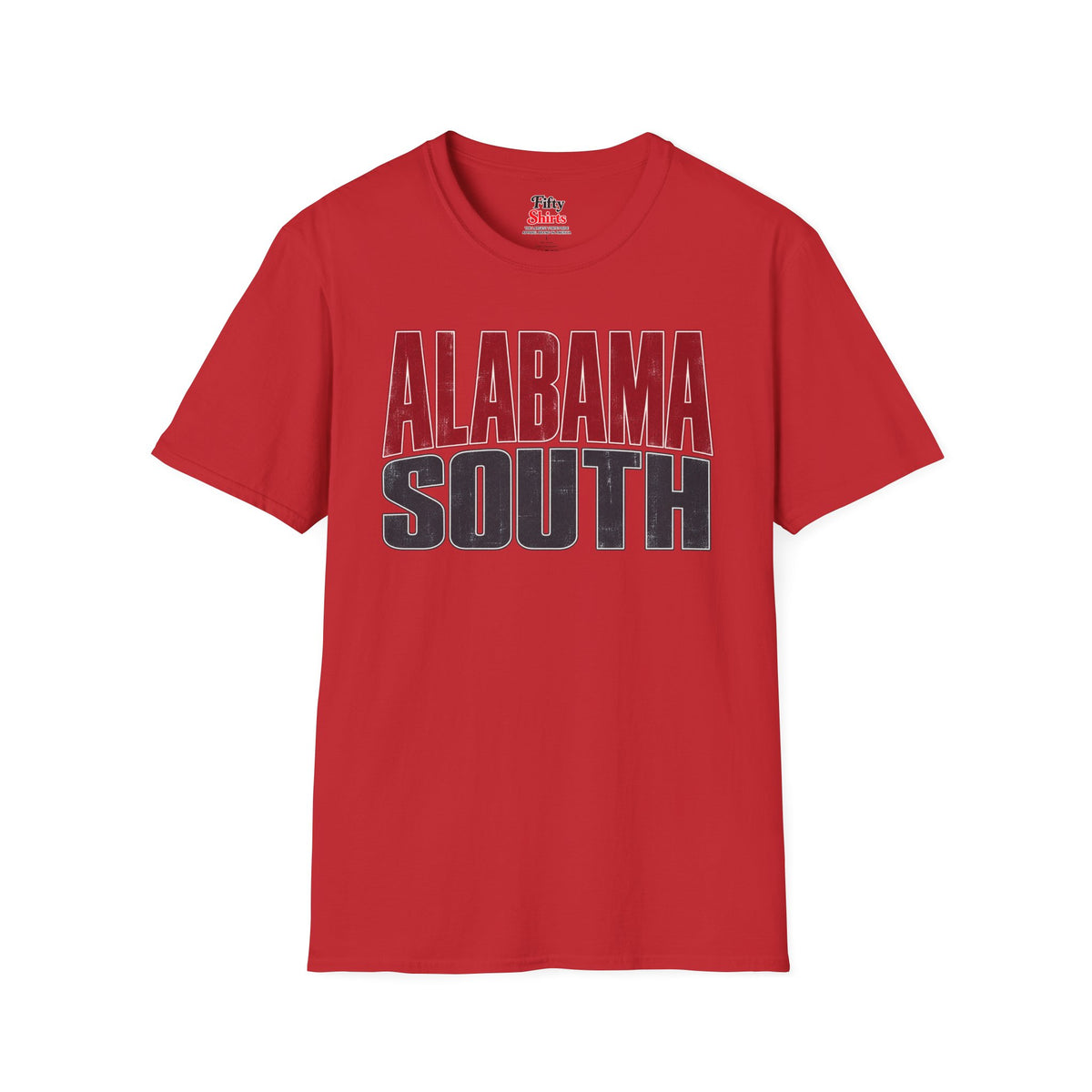 Alabama South Unisex Softstyle T Shirt State Name Graphic Tee