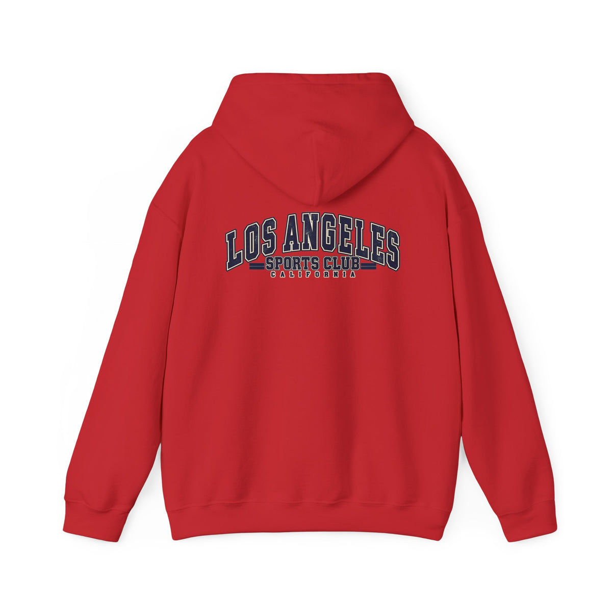 Distressed Los Angeles Sports Club Logo Unisex Hoodie Graphic