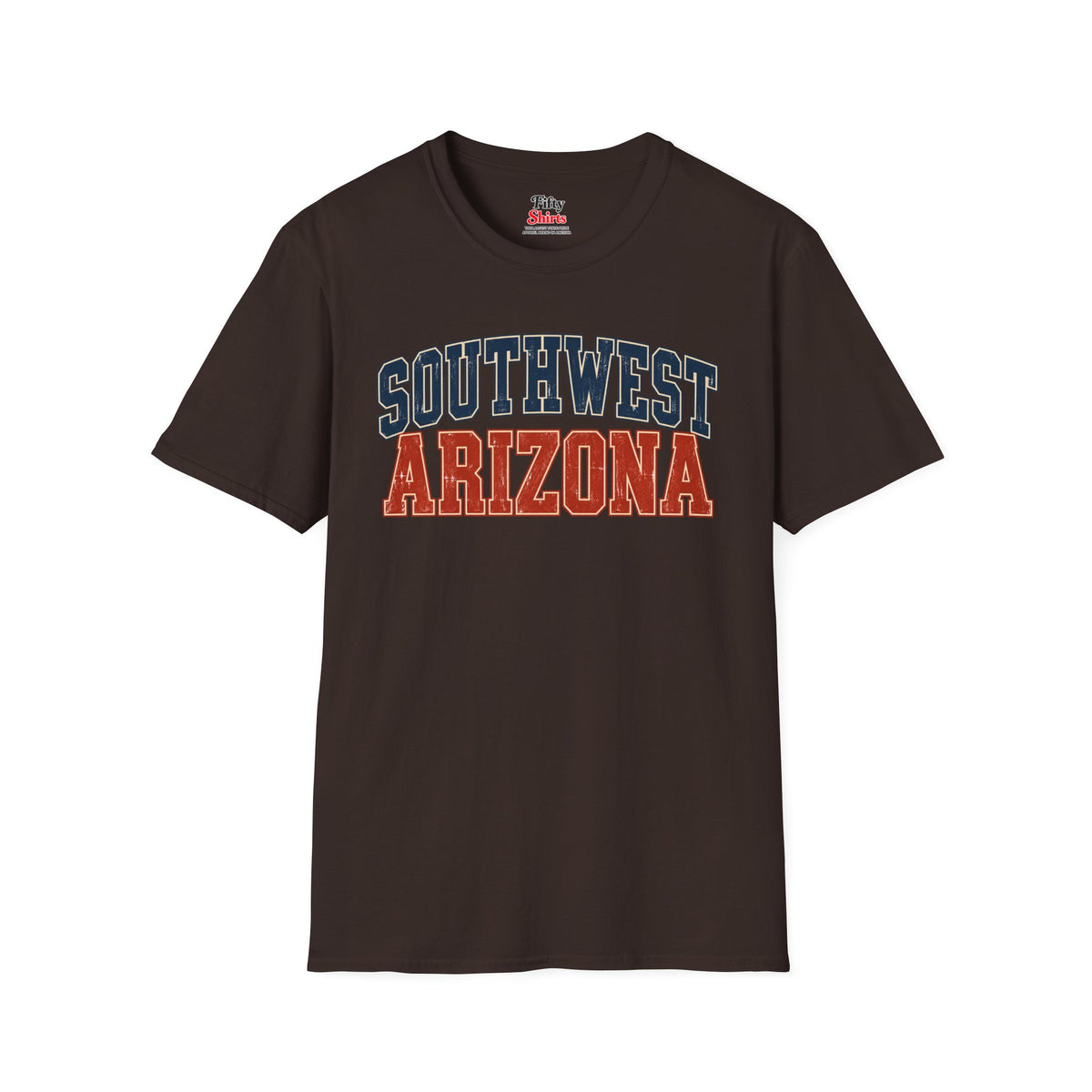 Southwest Arizona Unisex Softstyle T Shirt State Name Graphic Tee