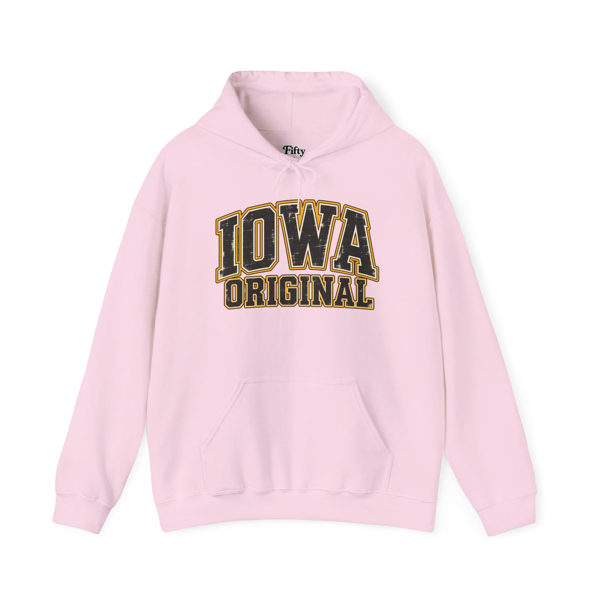 Iowa Original Unisex Hoodie State Name Graphic