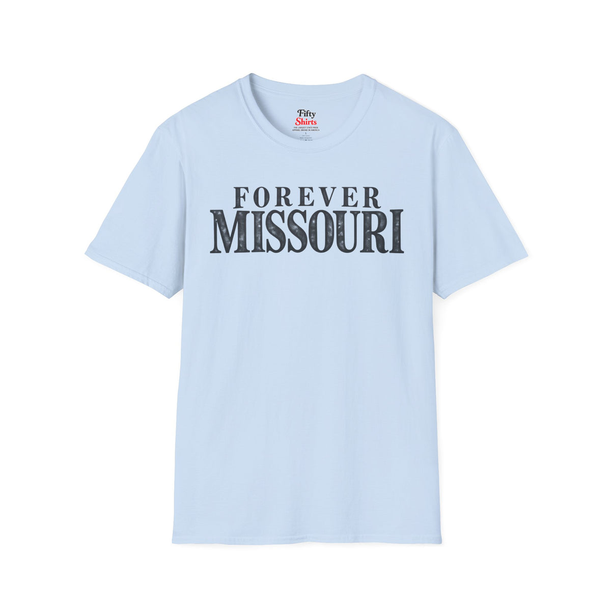 Forever Missouri Unisex Softstyle T Shirt State Name Graphic Tee