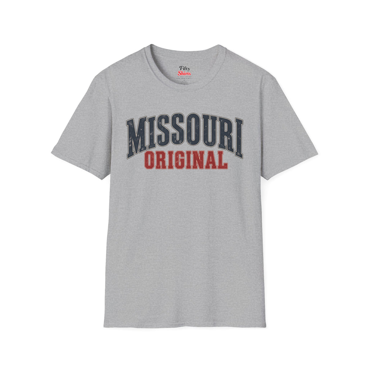 Missouri Original Unisex Softstyle T Shirt State Name Graphic Tee