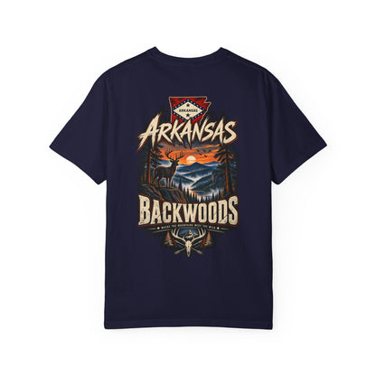 Arkansas Backwoods Unisex Comfort Color 1717 Streetwear Graphic Tee
