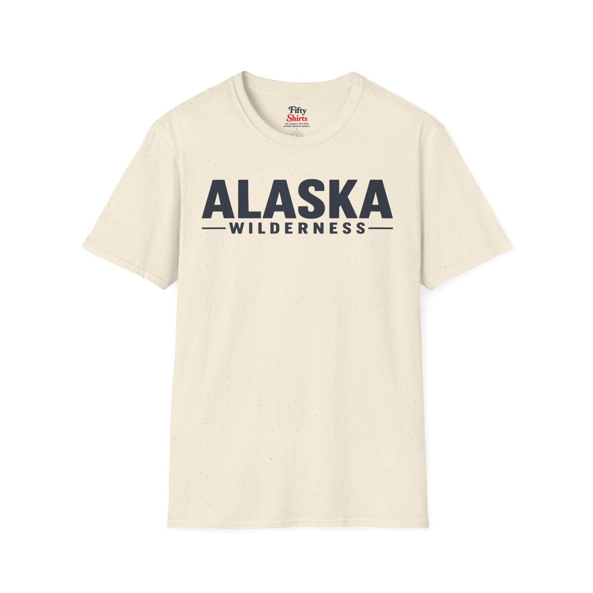 Alaska Wilderness Unisex Softstyle T Shirt State Name Graphic Tee
