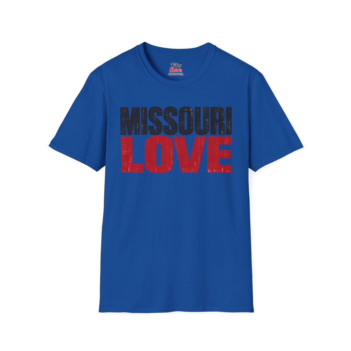 Missouri Love Unisex Softstyle T Shirt State Name Graphic Tee