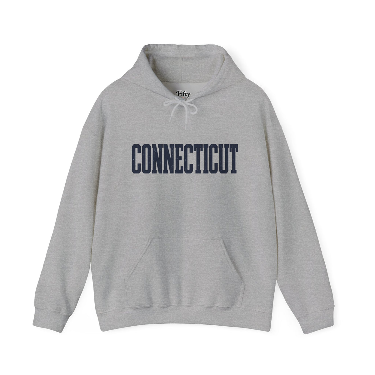 Connecticut Unisex Hoodie State Name Graphic