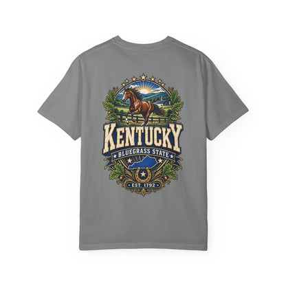 Kentucky Bluegrass Legacy Unisex Comfort Color 1717 Streetwear Graphic Tee