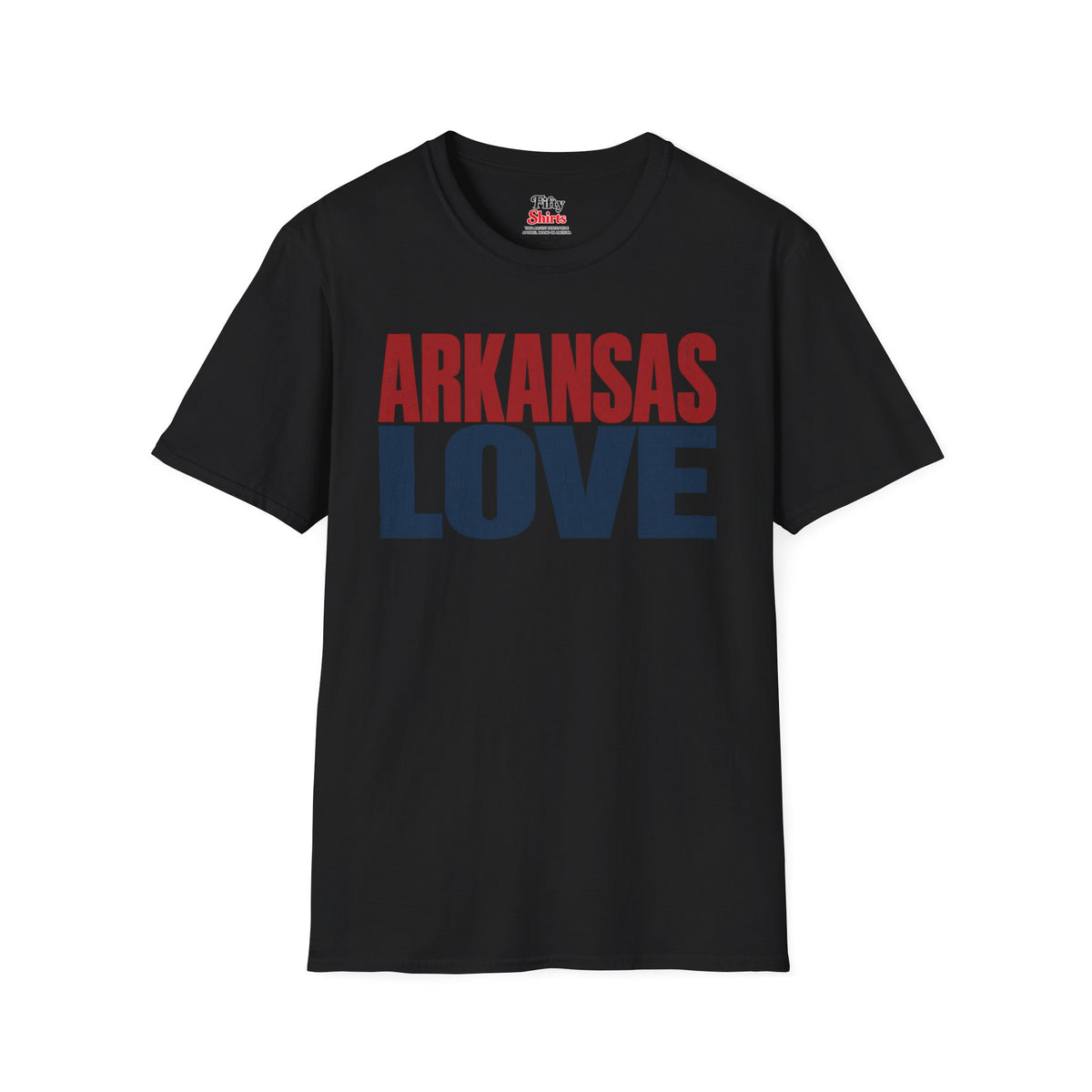Arkansas Love Unisex Softstyle T Shirt State Name Graphic Tee
