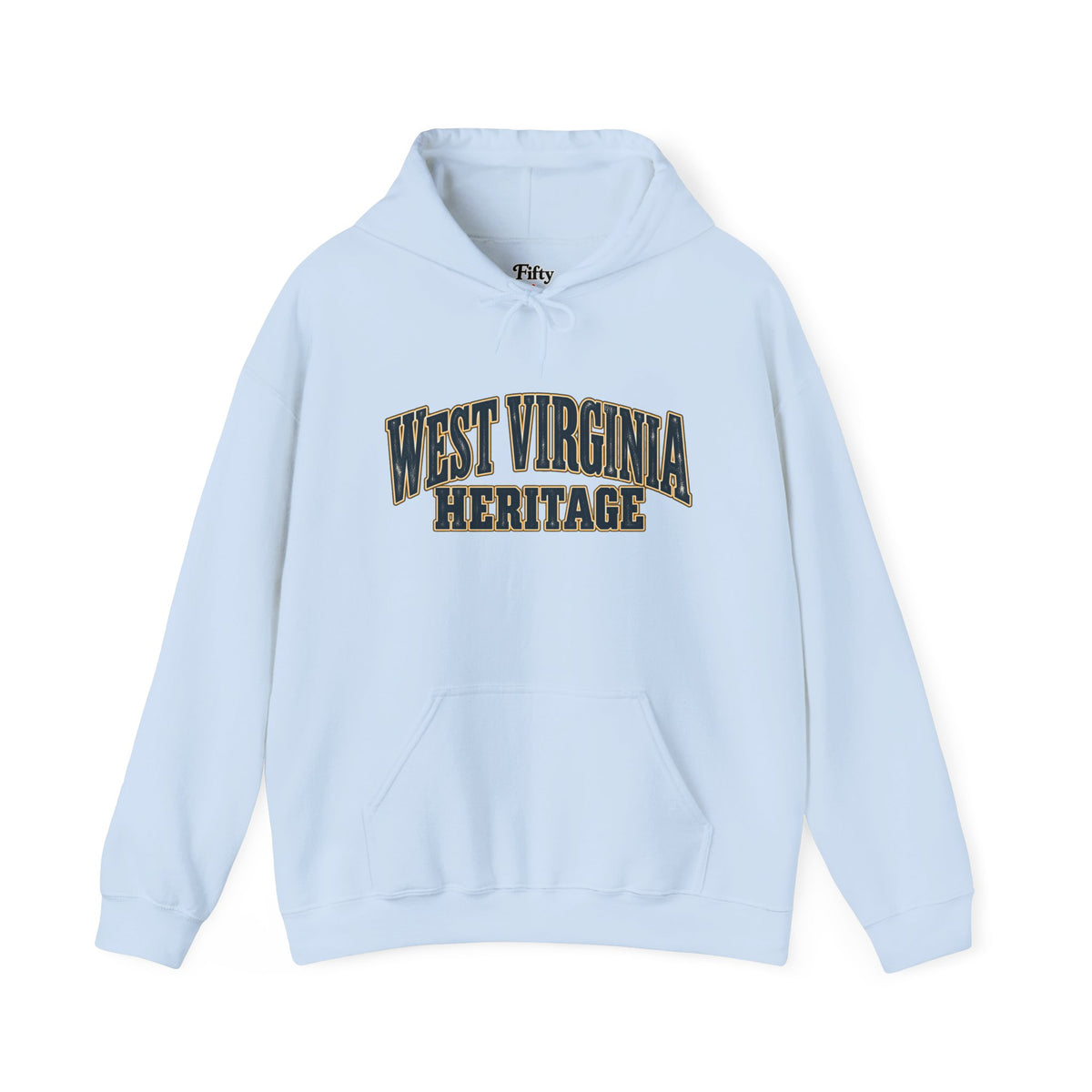 West Virginia Heritage Unisex Hoodie State Name Graphic