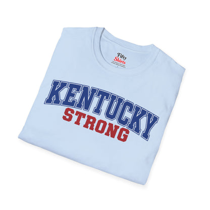Kentucky Strong Unisex Softstyle T Shirt State Name Graphic Tee