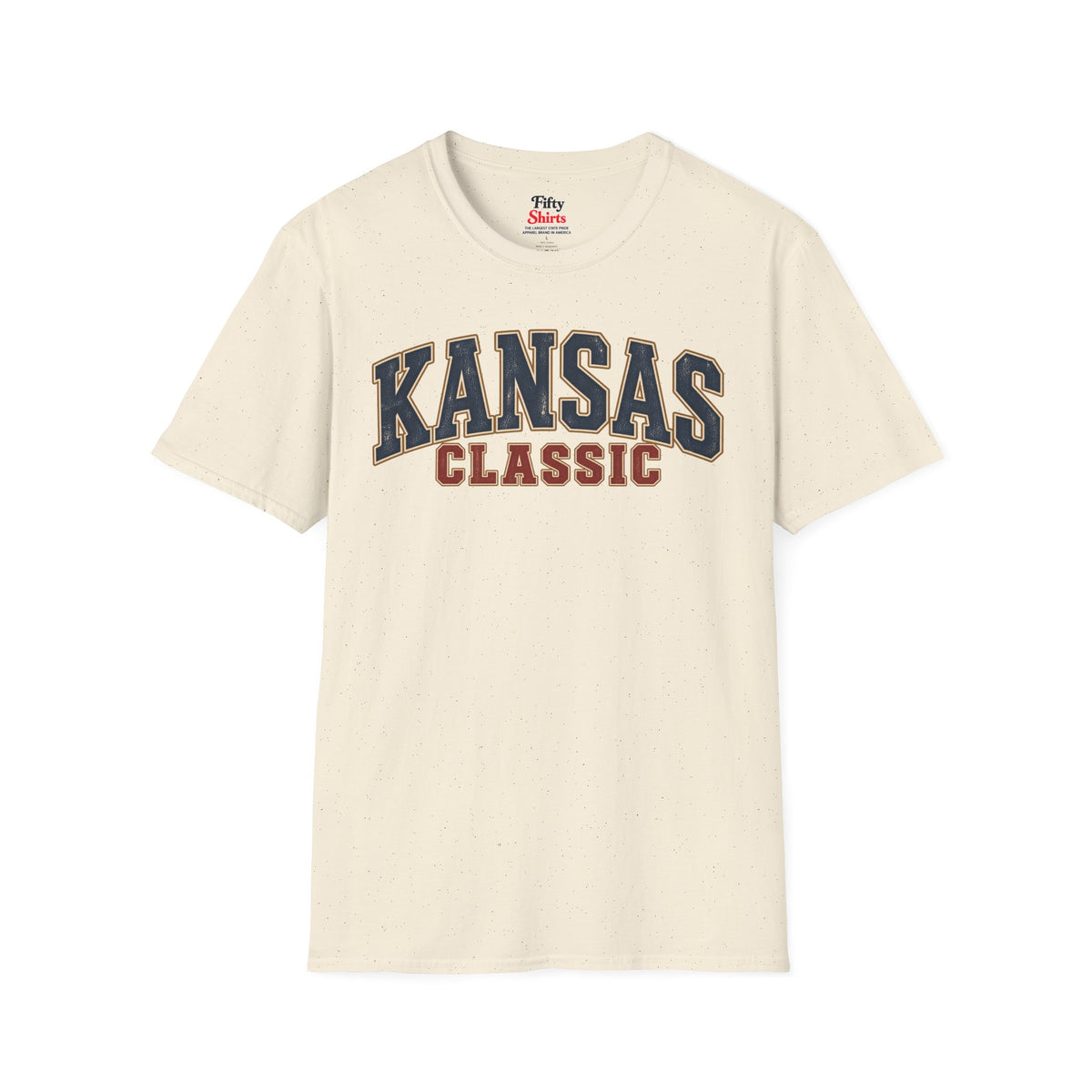 Kansas Classic Unisex Softstyle T Shirt State Name Graphic Tee