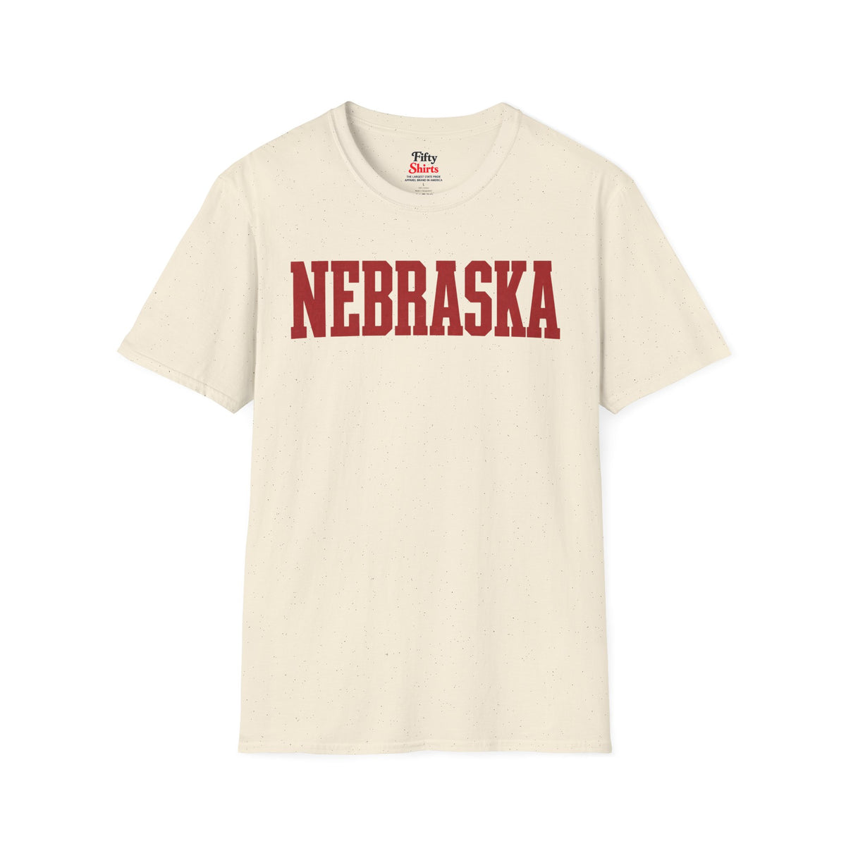 Nebraska Unisex Softstyle T Shirt State Name Graphic Tee