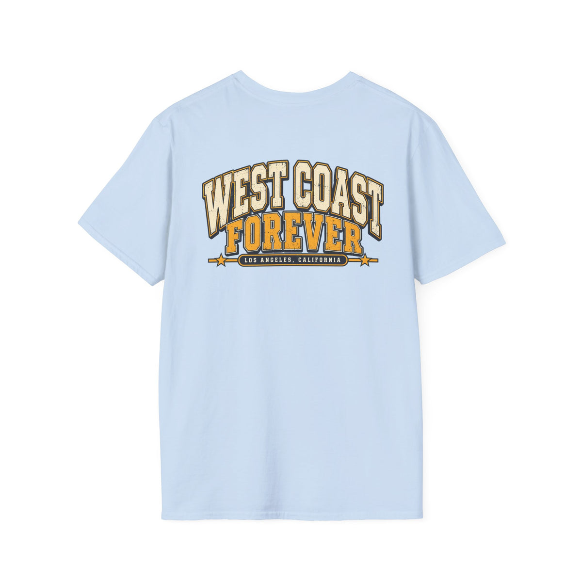 West Coast Forever Los Angeles Unisex Softstyle Graphic Tee