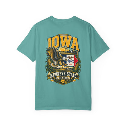 Iowa Hawkeye Legacy Unisex Comfort Color 1717 Streetwear Graphic Tee