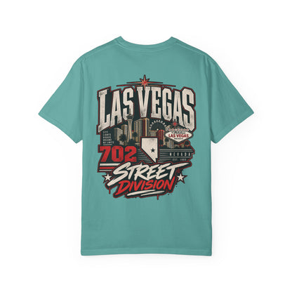 Nevada Las Vegas Street Division Unisex Comfort Color 1717 Streetwear Graphic Tee