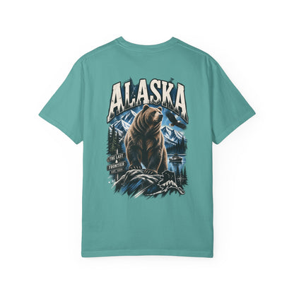 Alaska Bear Streetwear  Unisex Comfort Color 1717 Streetwear Graphic Tee
