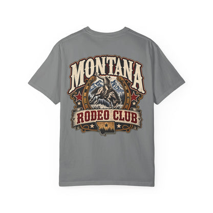 Montana Rodeo Club Unisex Comfort Color 1717 Streetwear Graphic Tee