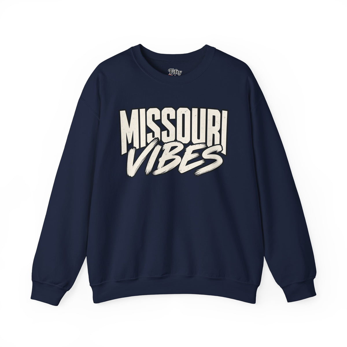 Missouri Vibes Unisex Crewneck Sweatshirt State Name Graphic