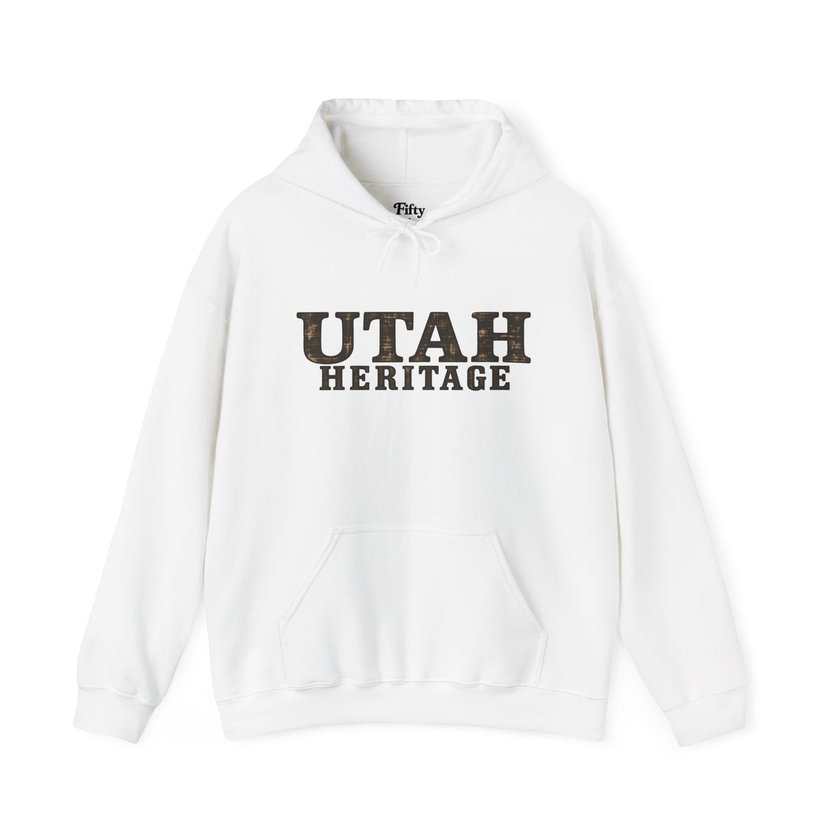 Utah Heritage Unisex Hoodie State Name Graphic