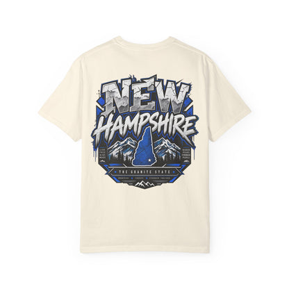 New Hampshire Mountain Club Unisex Comfort Color 1717 Streetwear Graphic Tee