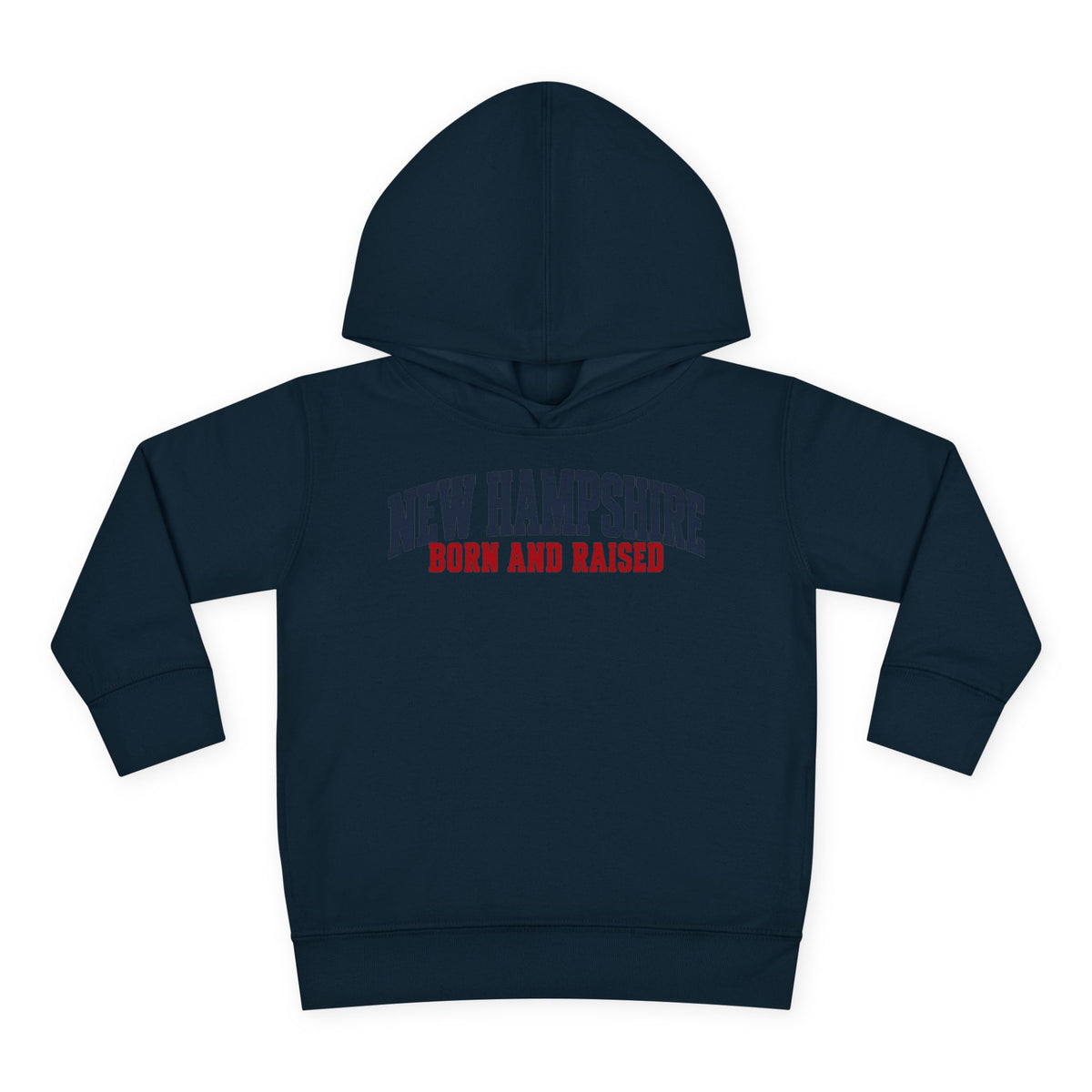 New Hampshire Born and Raised Minimal Heritage Unisex Pullover Fleece Hoodie