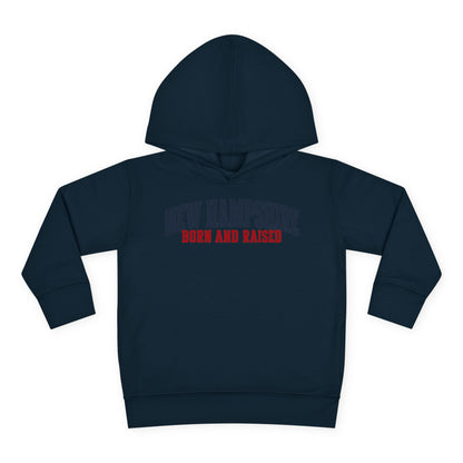New Hampshire Born and Raised Minimal Heritage Unisex Pullover Fleece Hoodie