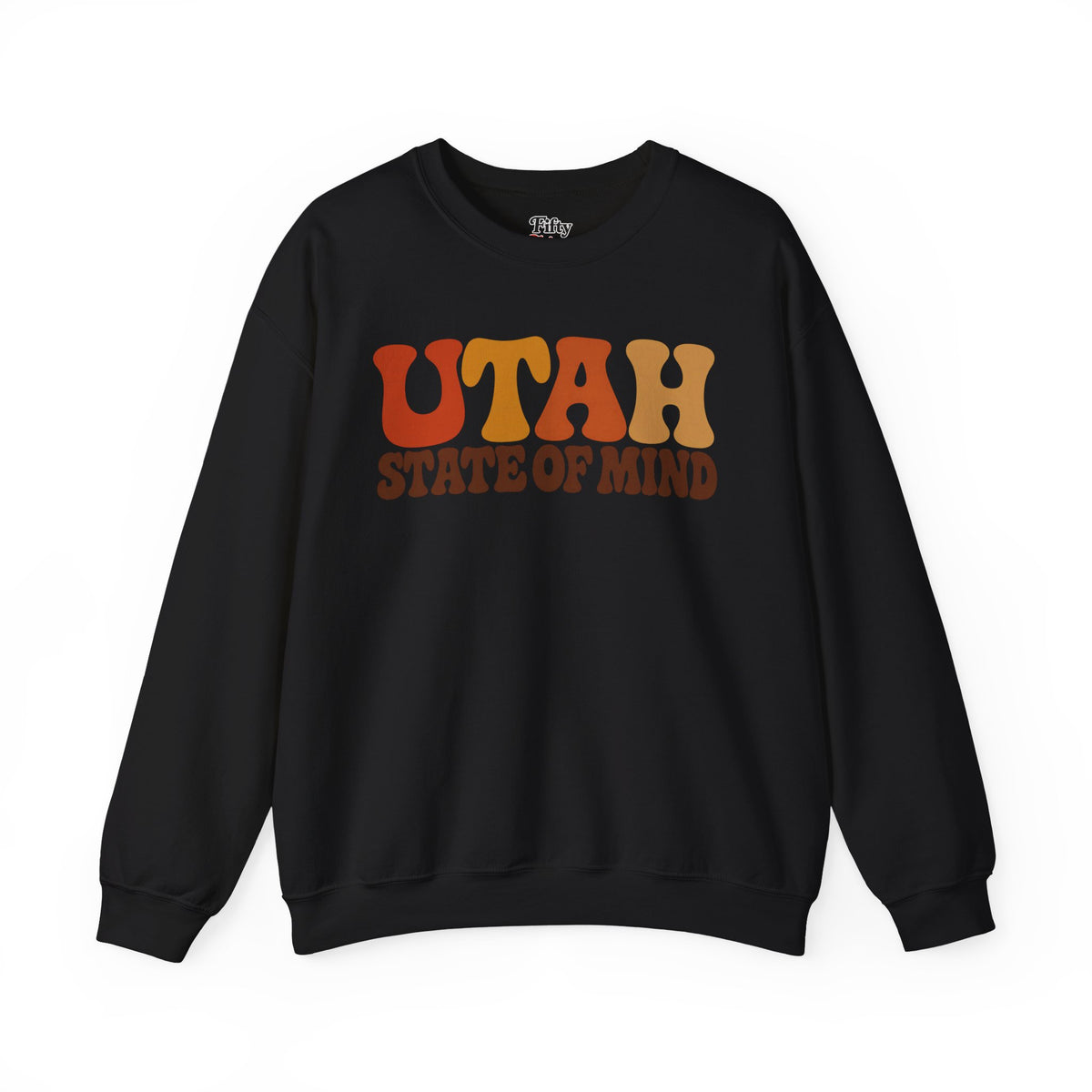 Utah State Of Mind Unisex Crewneck Sweatshirt State Name Graphic