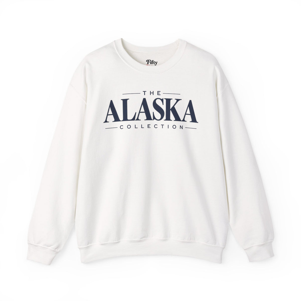 The Alaska Collection Unisex Crewneck Sweatshirt State Name Graphic