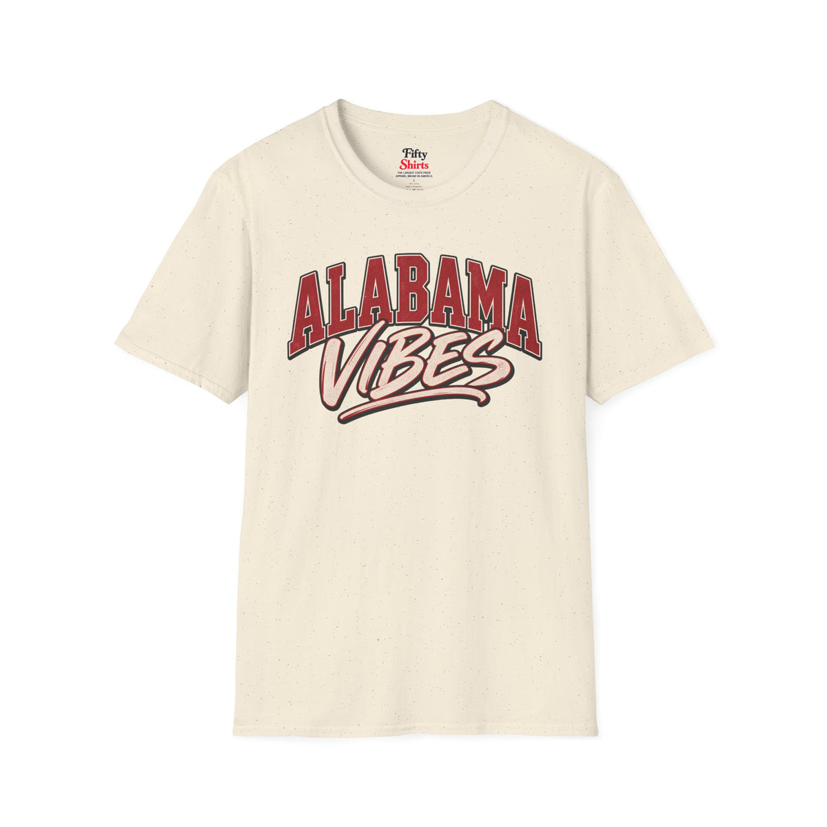 Alabama Vibes Unisex Softstyle T Shirt State Name Graphic Tee