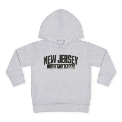 New Jersey Born and Raised Modern Streetwear Unisex Toddler Pullover Fleece Hoodie