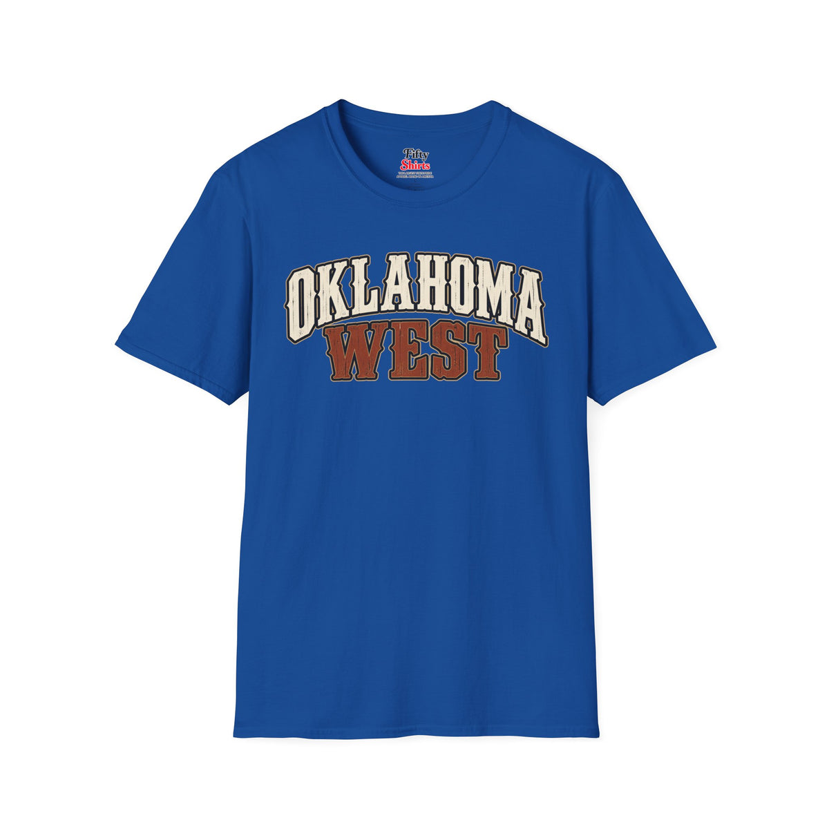 Oklahoma West Unisex Softstyle T Shirt State Name Graphic Tee