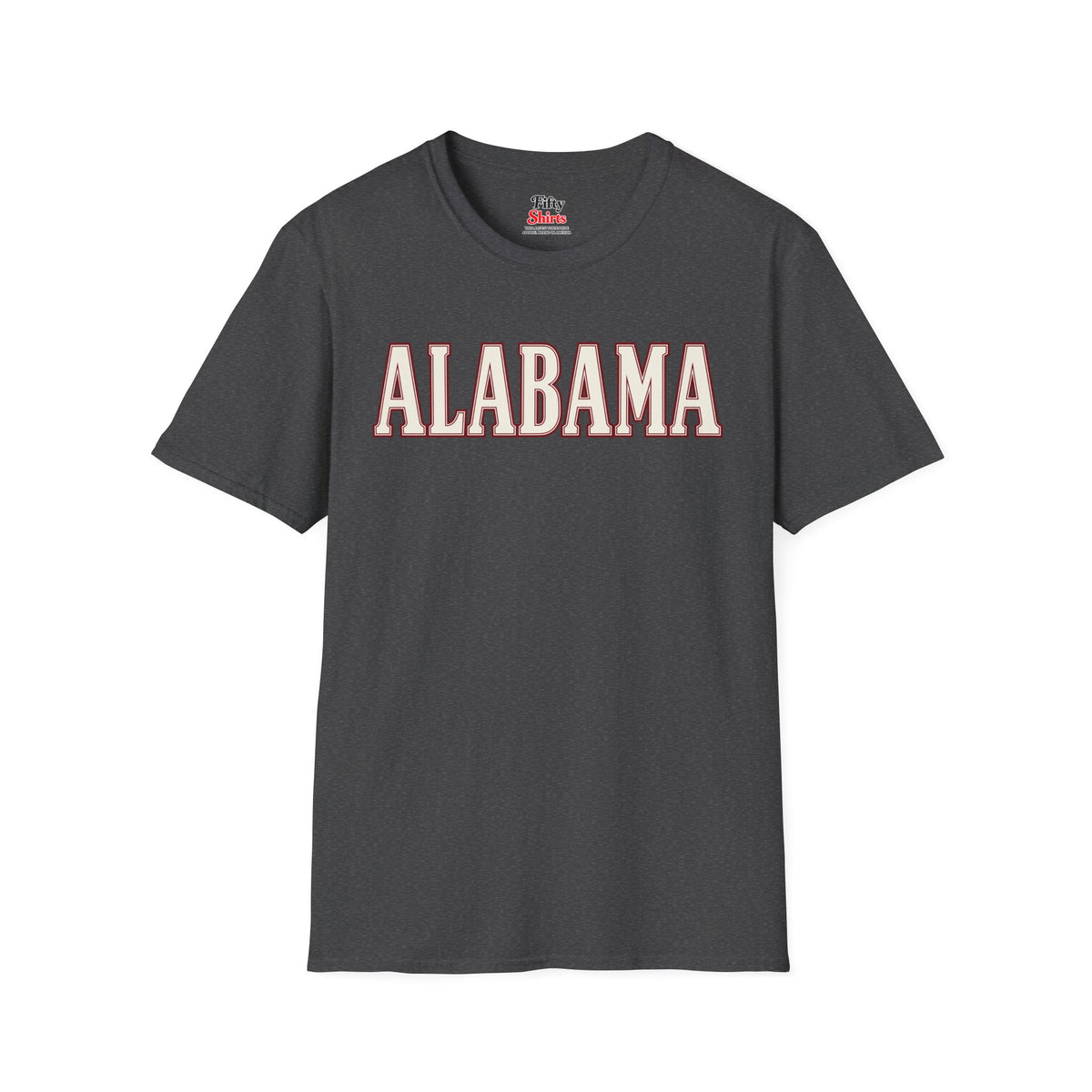 Alabama Unisex Softstyle T Shirt State Name Graphic Tee