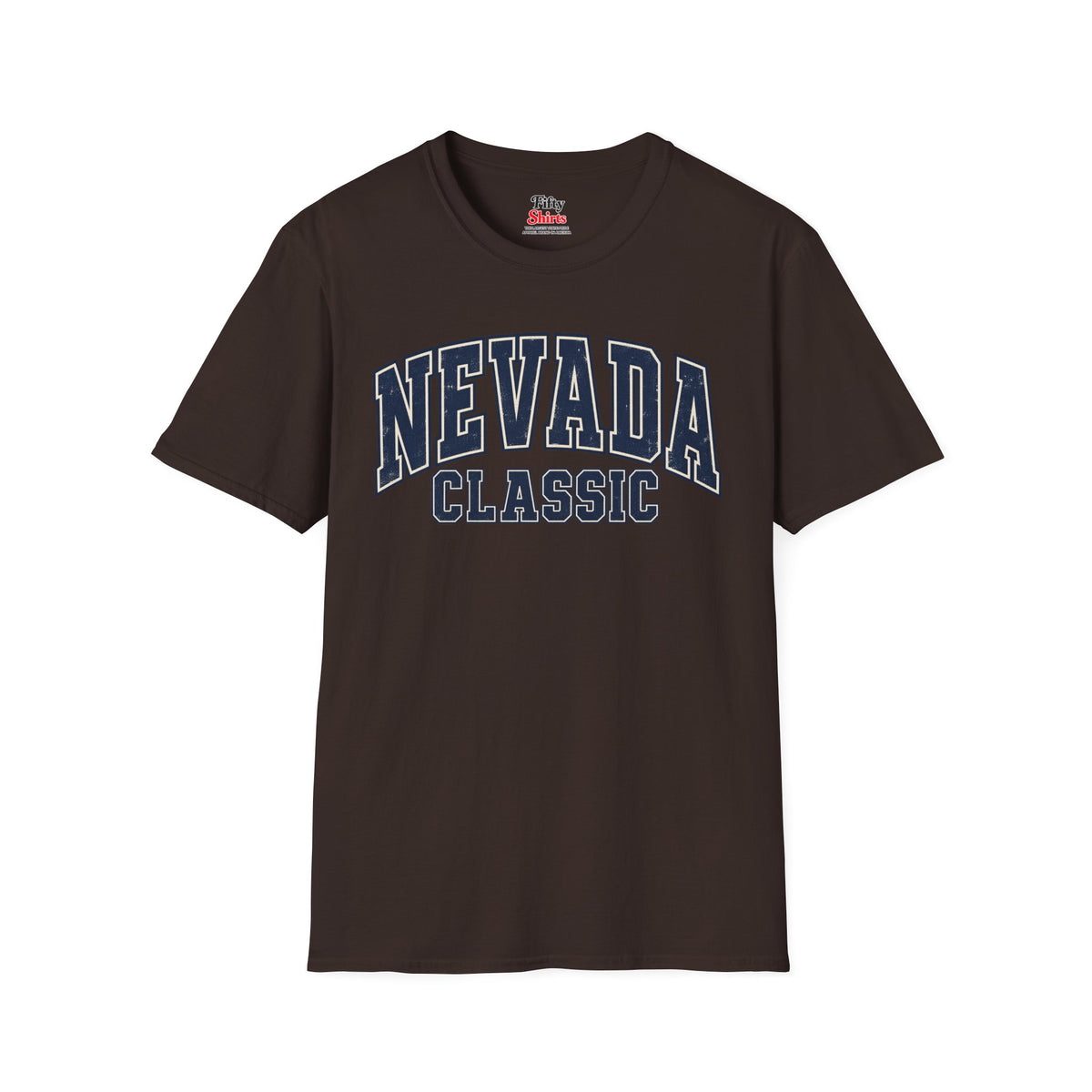 Nevada Classic Unisex Softstyle T Shirt State Name Graphic Tee