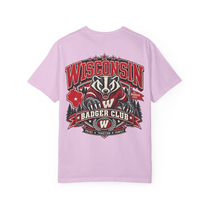 Wisconsin Badger Club Unisex Comfort Color 1717 Streetwear Graphic Tee
