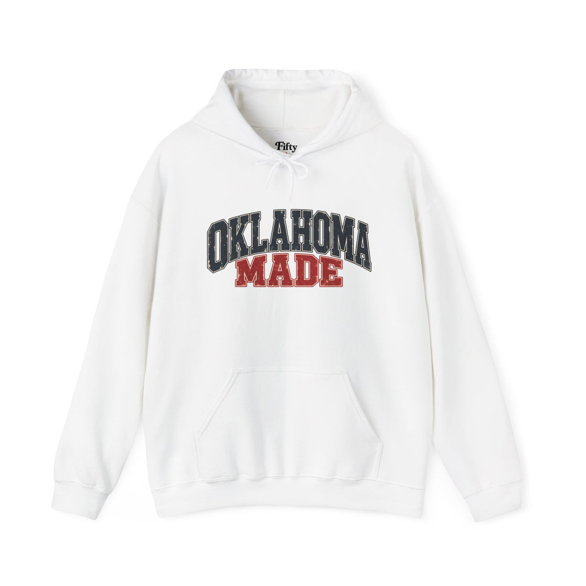Oklahoma Made Unisex Hoodie State Name Graphic