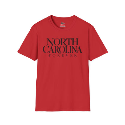 North Carolina Forever Unisex Softstyle T Shirt State Name Graphic Tee